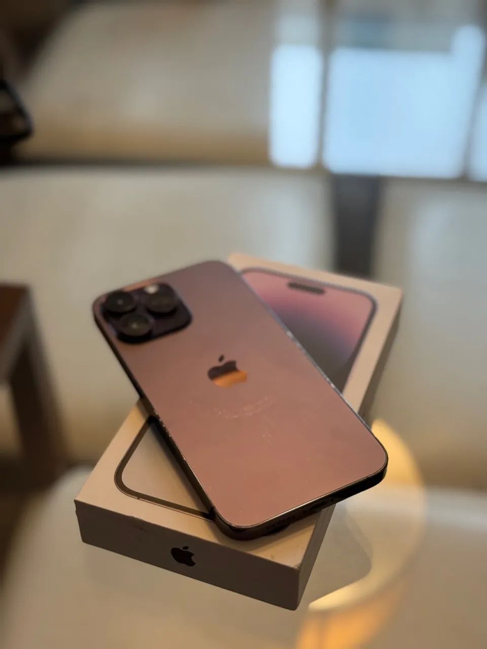 VENDO IPHONE 14 PRO MAX 128 ROXO (USADO) - Foto 3