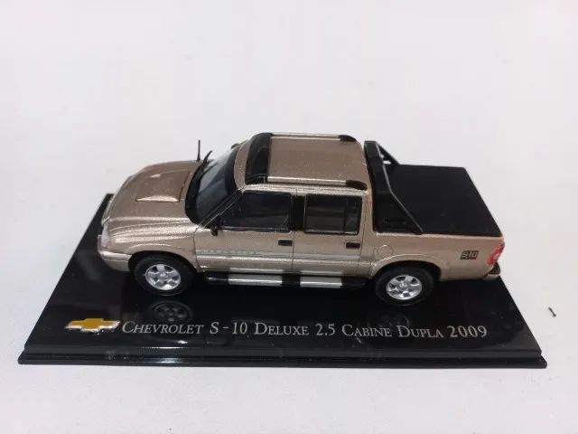 MINIATURA EM METAL - GM S-10 DE LUXE CAB. DUPLA 2009    - Foto 3