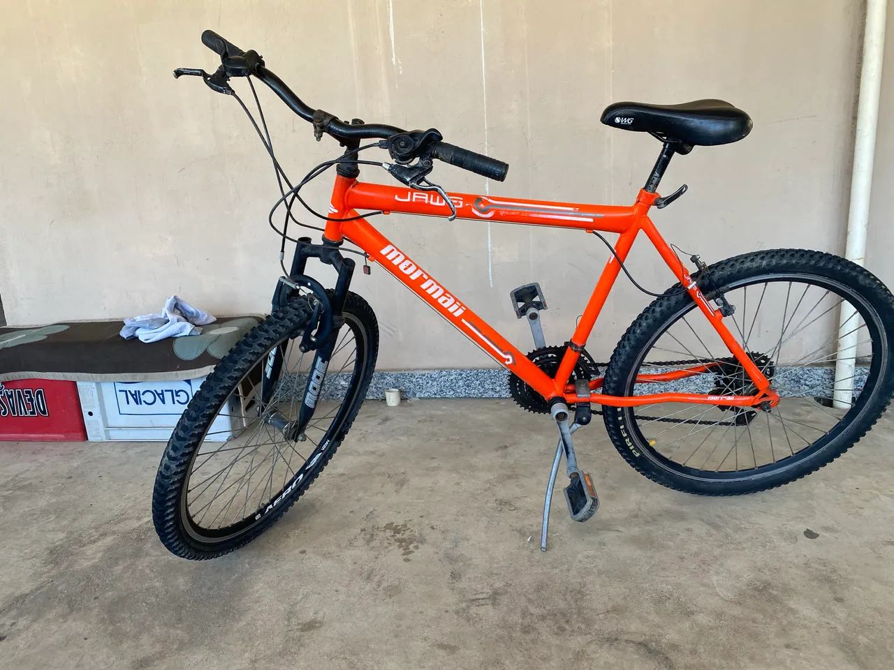 Vendo bicicleta mormaii aro 26 , 300 reais 
