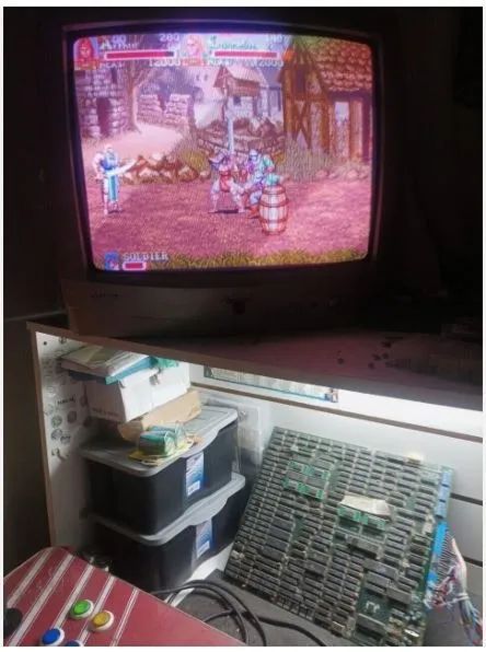 Placa fliperama  Rei arthur Knight of the round capcom  cps1 - Foto 3