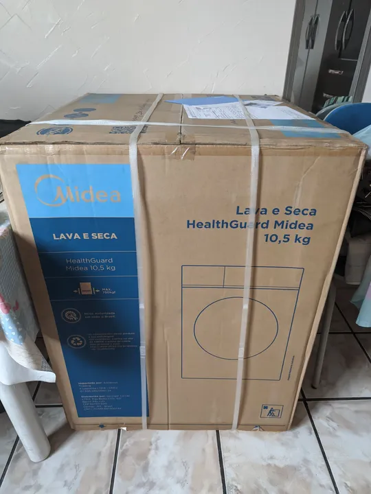 Lava e Seca Midea healthguard 10,5 kg NOVA, COM GARANTIA de 2 anos, lacrada na Caixa!