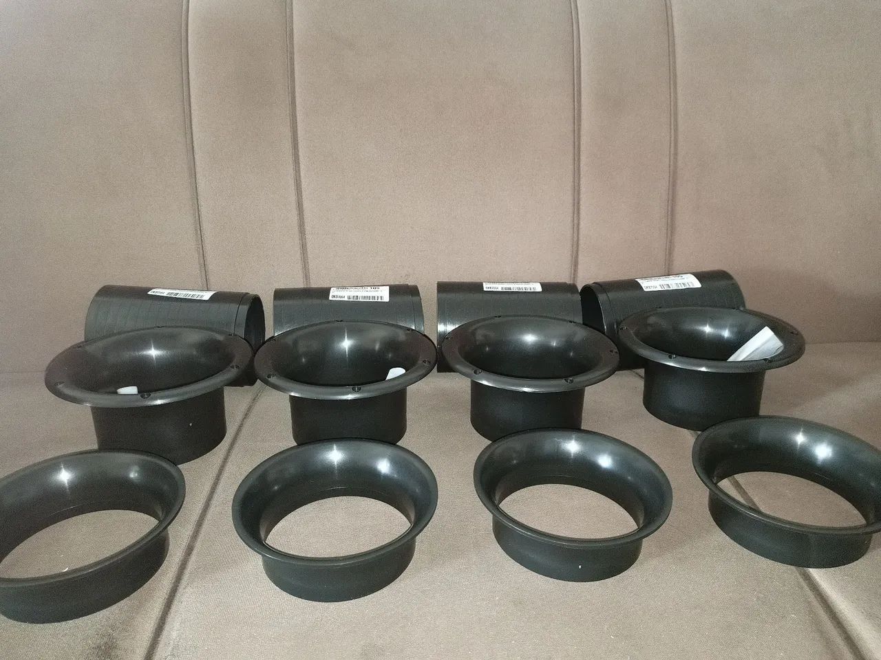 Vendo 4 Aero Dutos Ressonador Profissional Fiamon 4 Polegadas - Foto 5