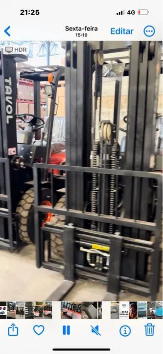 Empilhadeira nova okm