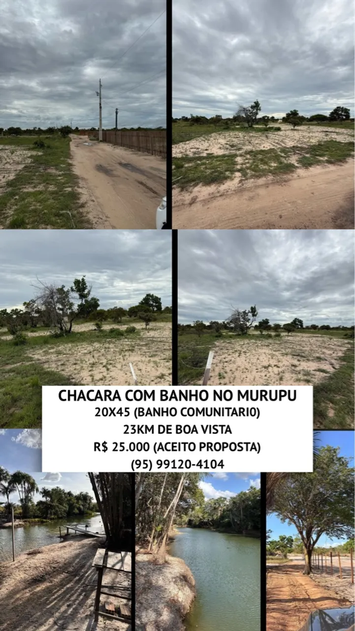Chácara com banho
