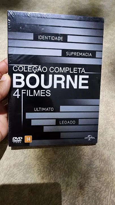 Dvd Coleção Bourne 4 Filmes Lacrado 