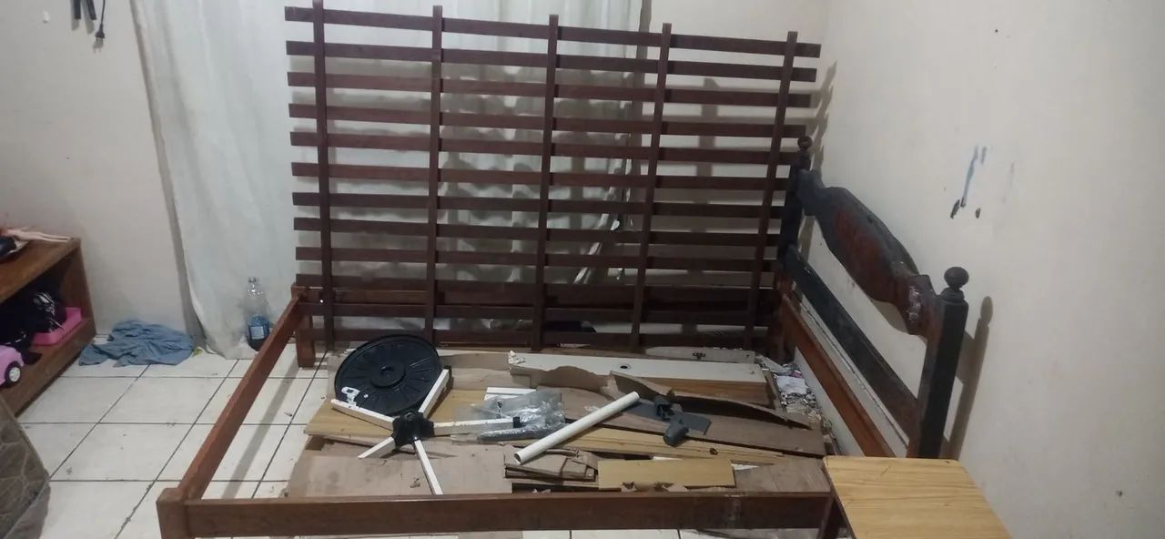 Cama casal madeira - Foto 2