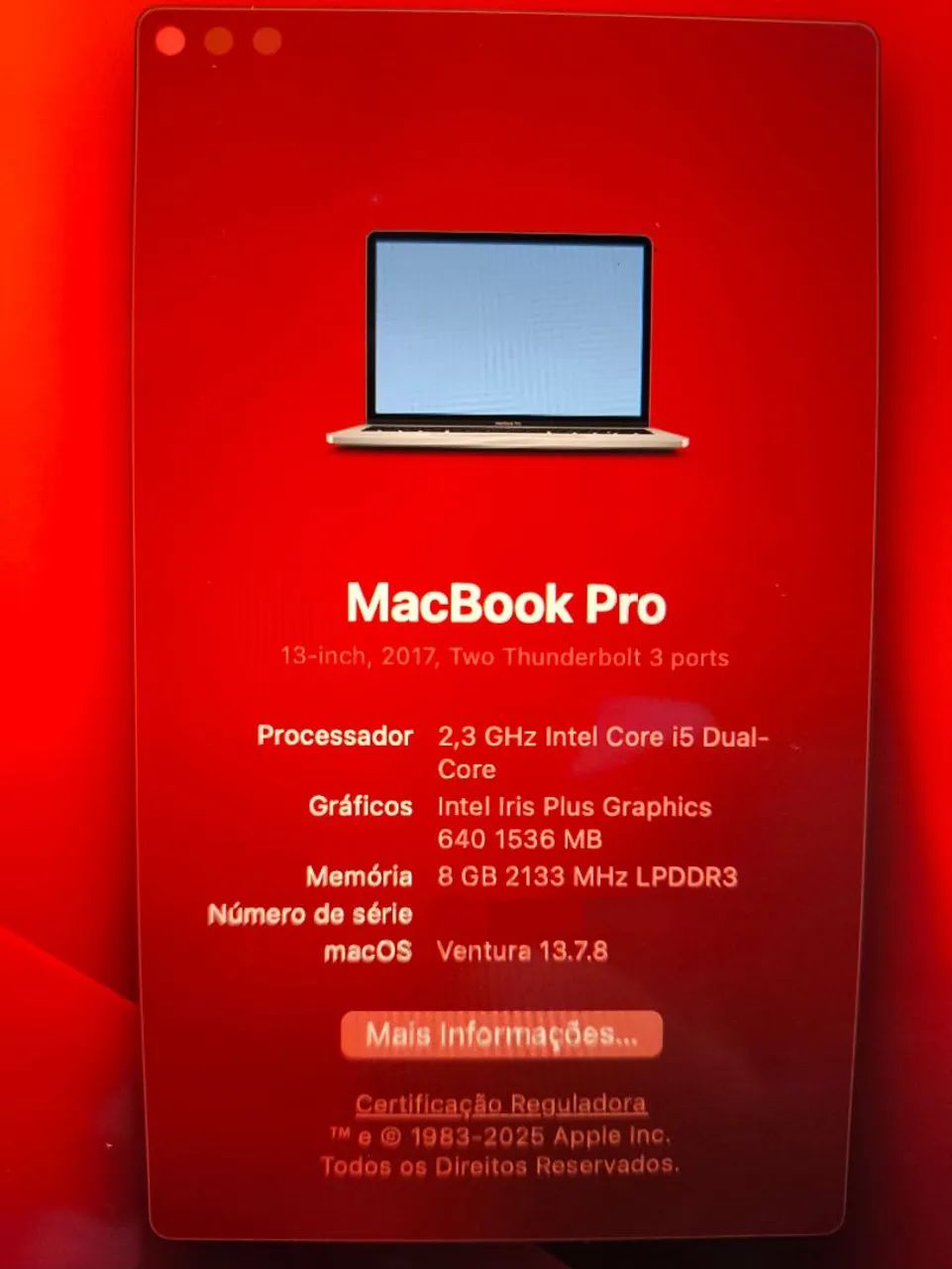 Macbook Pro 2017 - Foto 3