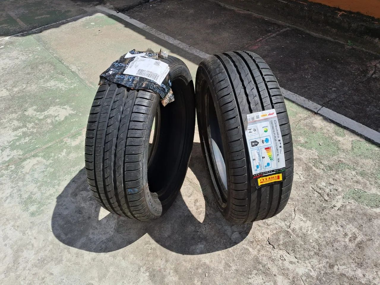 Par de Pneus Pirelli Cinturato P1 Plus 215/55R17 - Foto 3