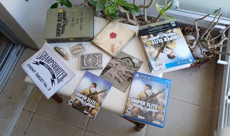 Jogo Sniper Elite 3 Collectors Edition Africa Ps4 Completo - Foto 3
