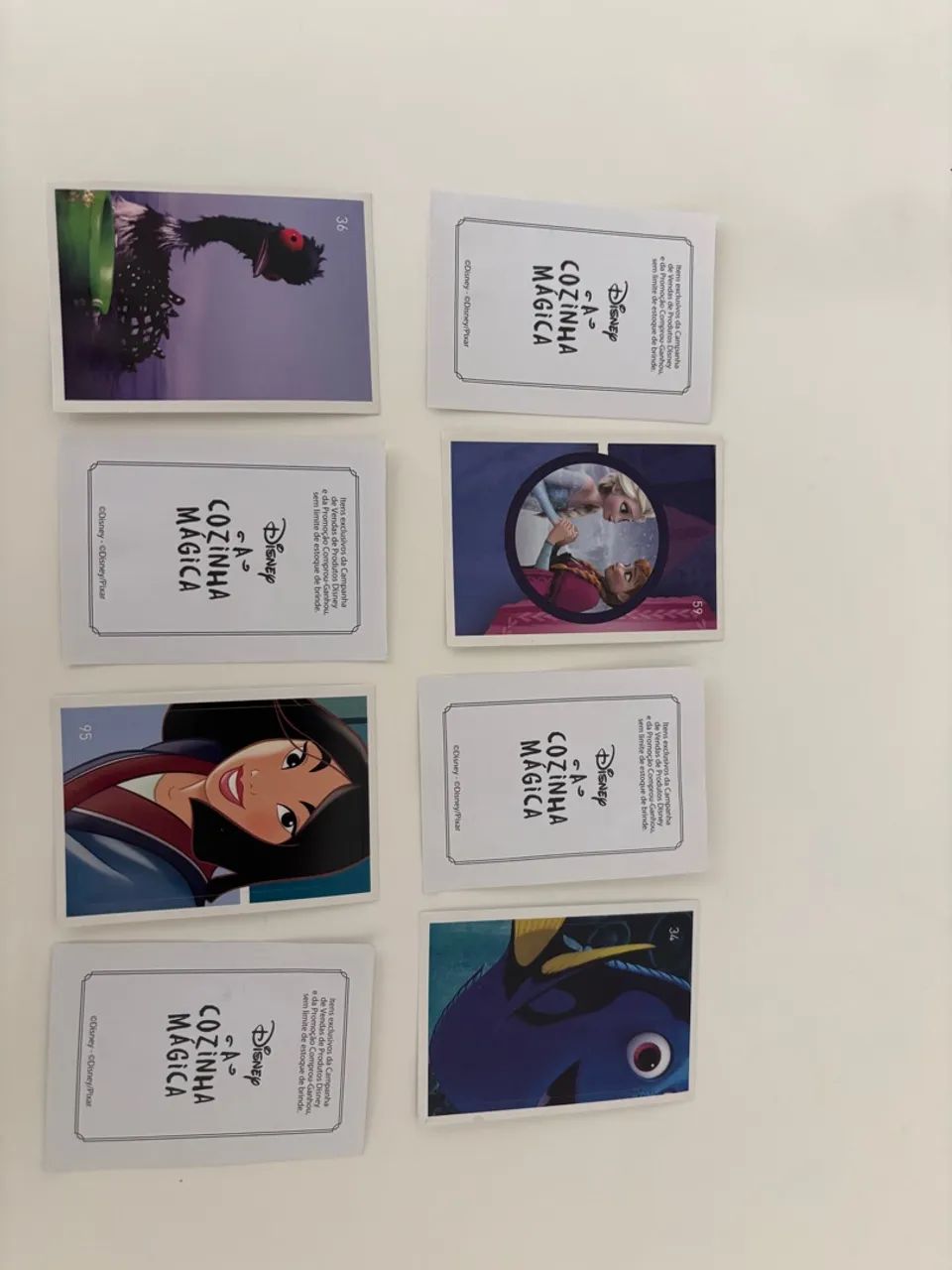 Cards Disney Cozinha Mágica