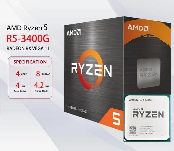 Processador Ryzen 3400G 