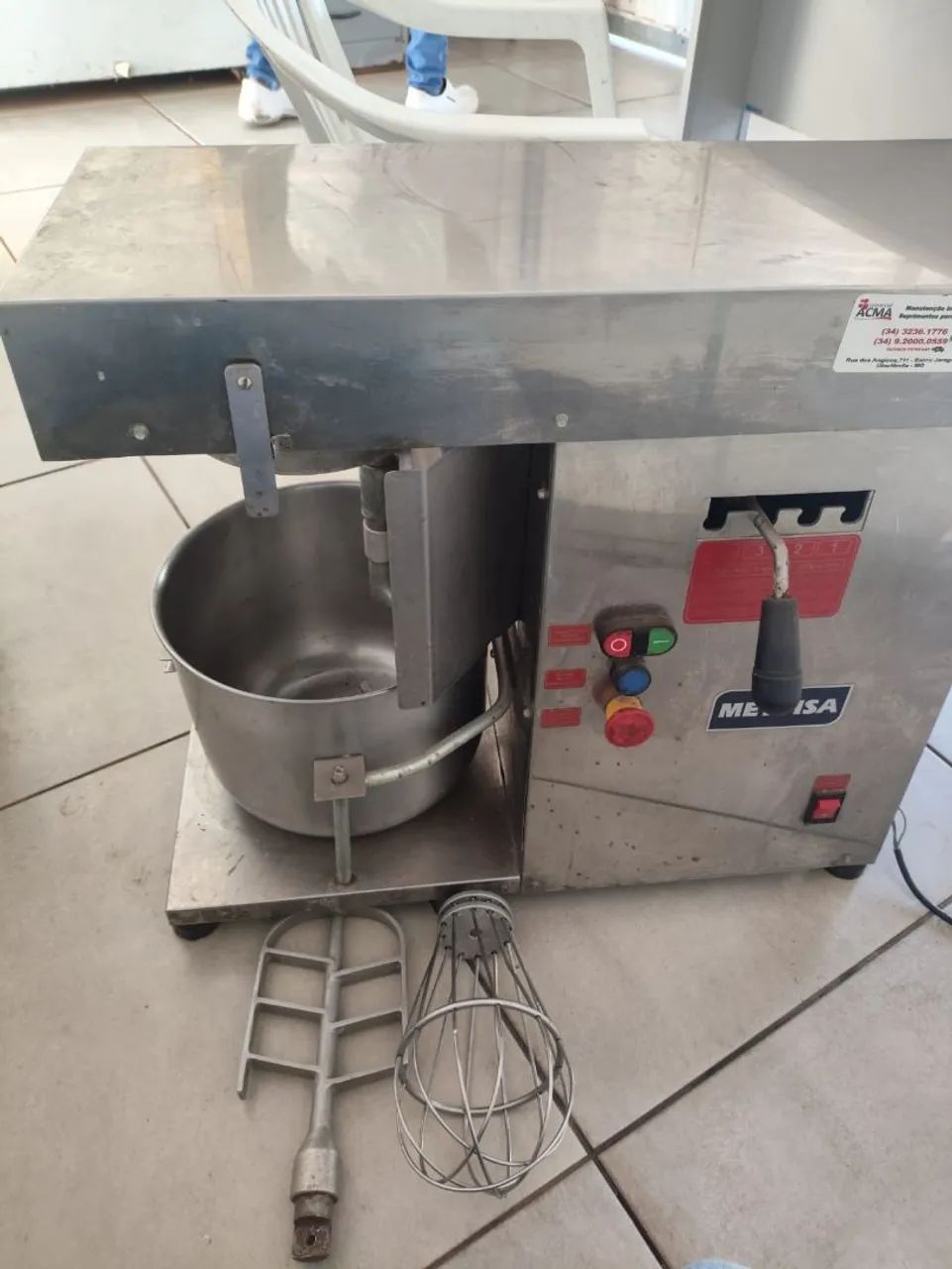 BATEDEIRA INDUSTRIAL INOX 220V EXCELENTE SEMI NOVA 