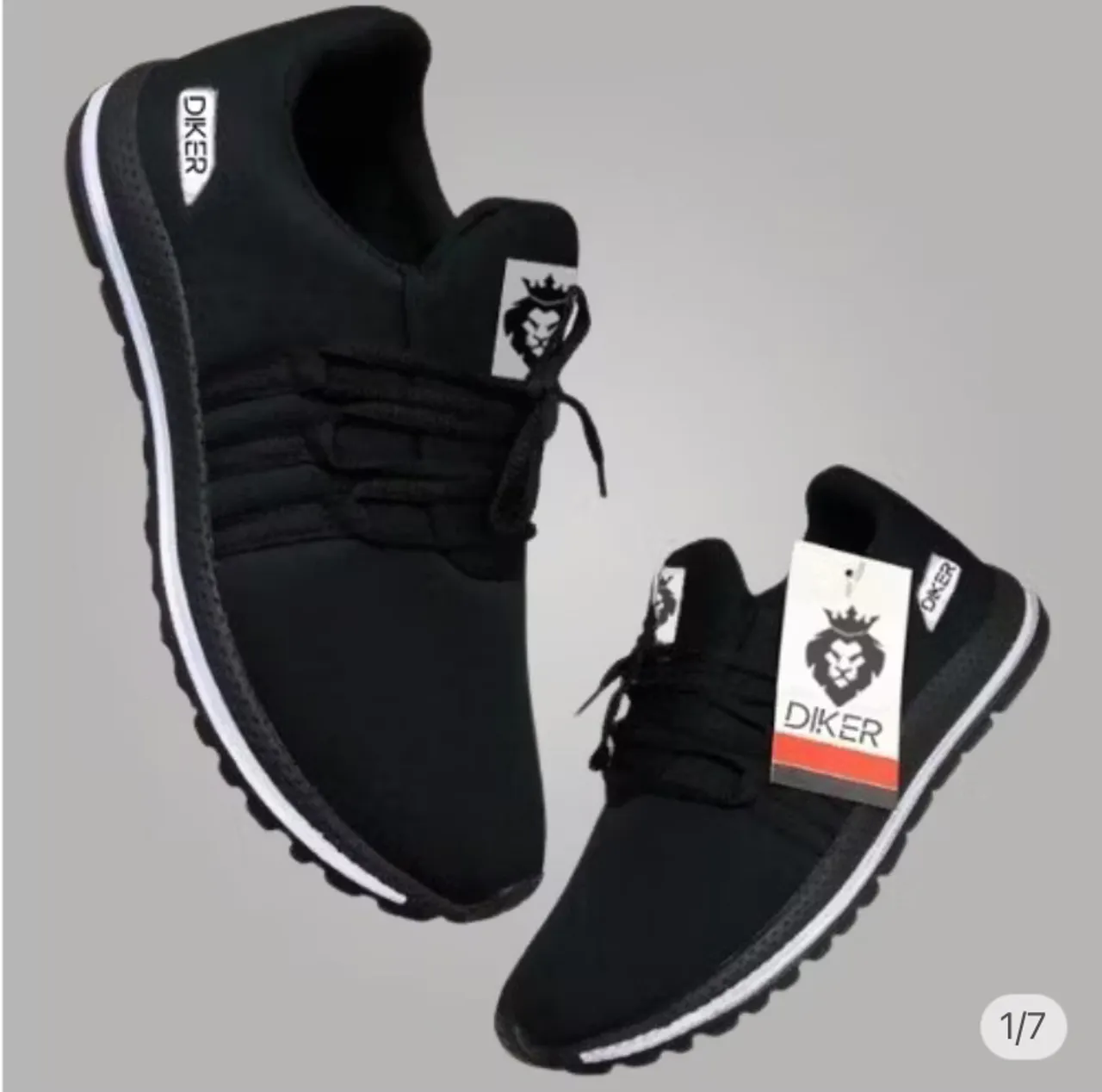 Tênis Diker Preto - Conforto e estilo para seus pés!