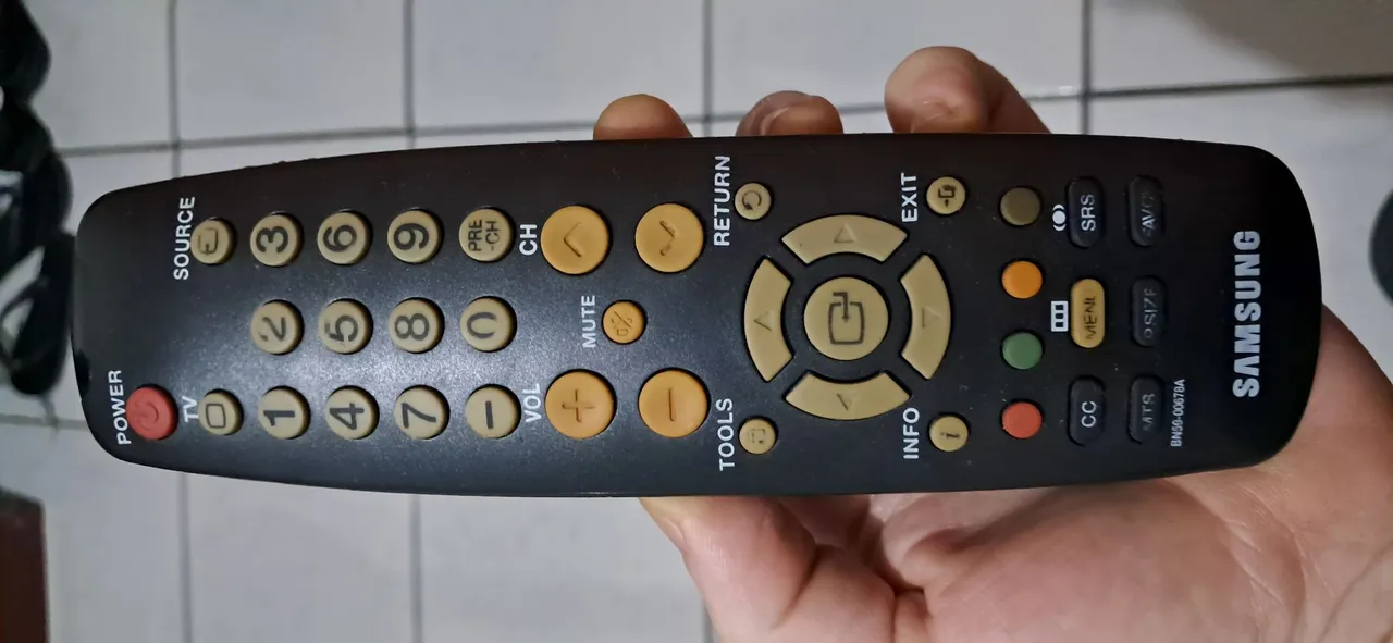 Controle Remoto Samsung Original monitor Pctv T200M.