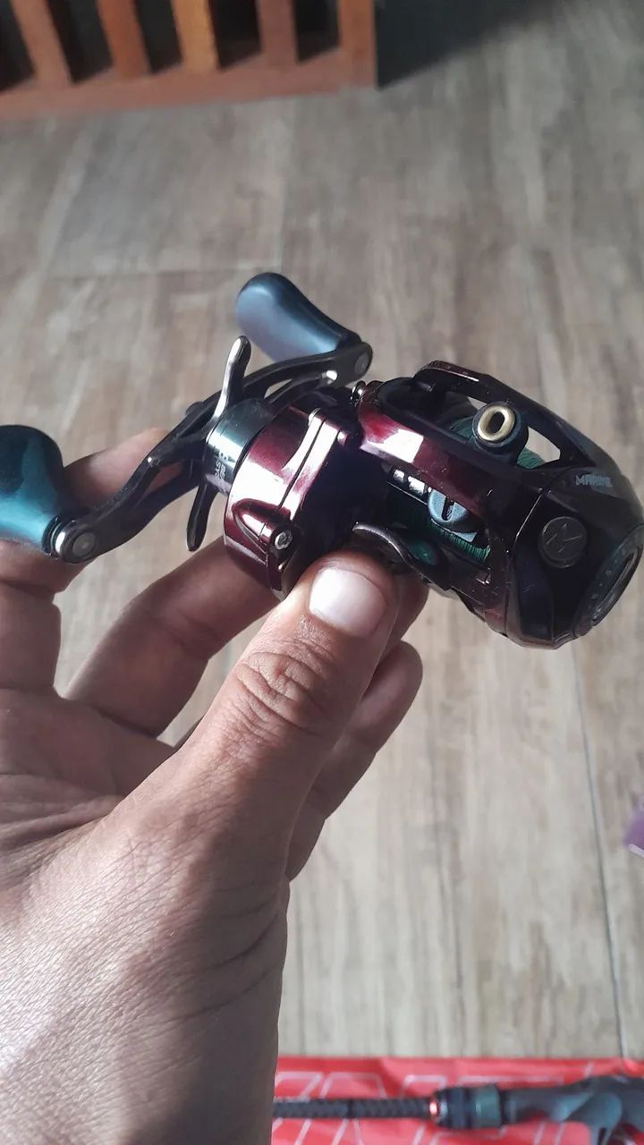 Carretilha de Pesca marine brisa lite - Foto 3