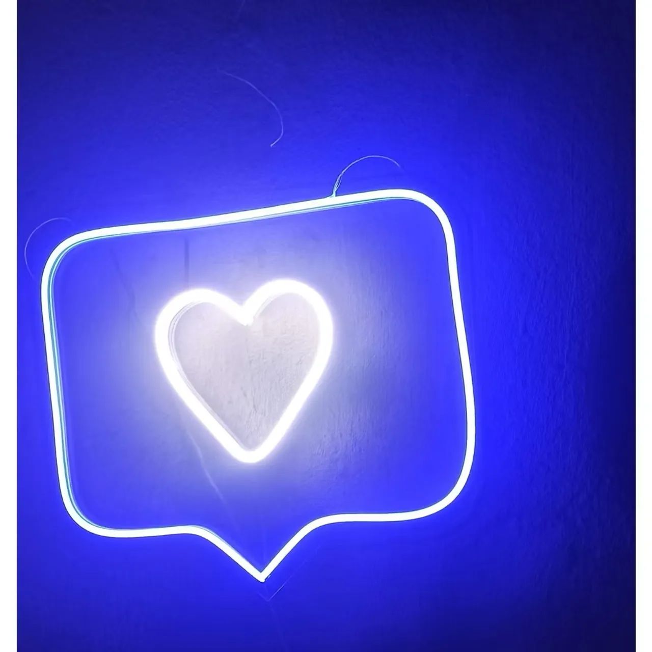 Neon led coração curtida instagram Diversos modelos e cores - Foto 4