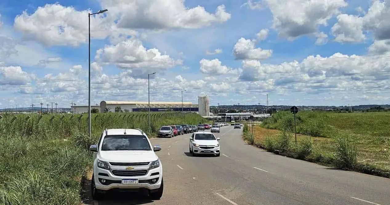 Ótimo galpão para locação com exelente espaço de 3.377,38m², na BR 153 KM 20, Fazenda Sant - Foto 5
