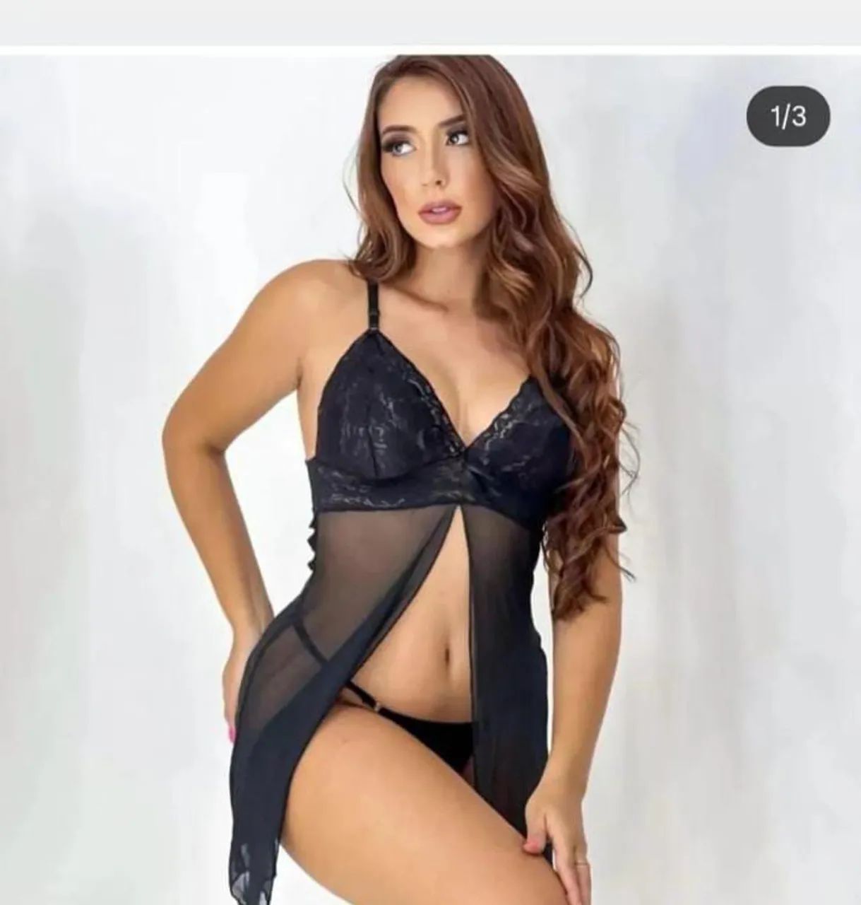 Camisola aberta 