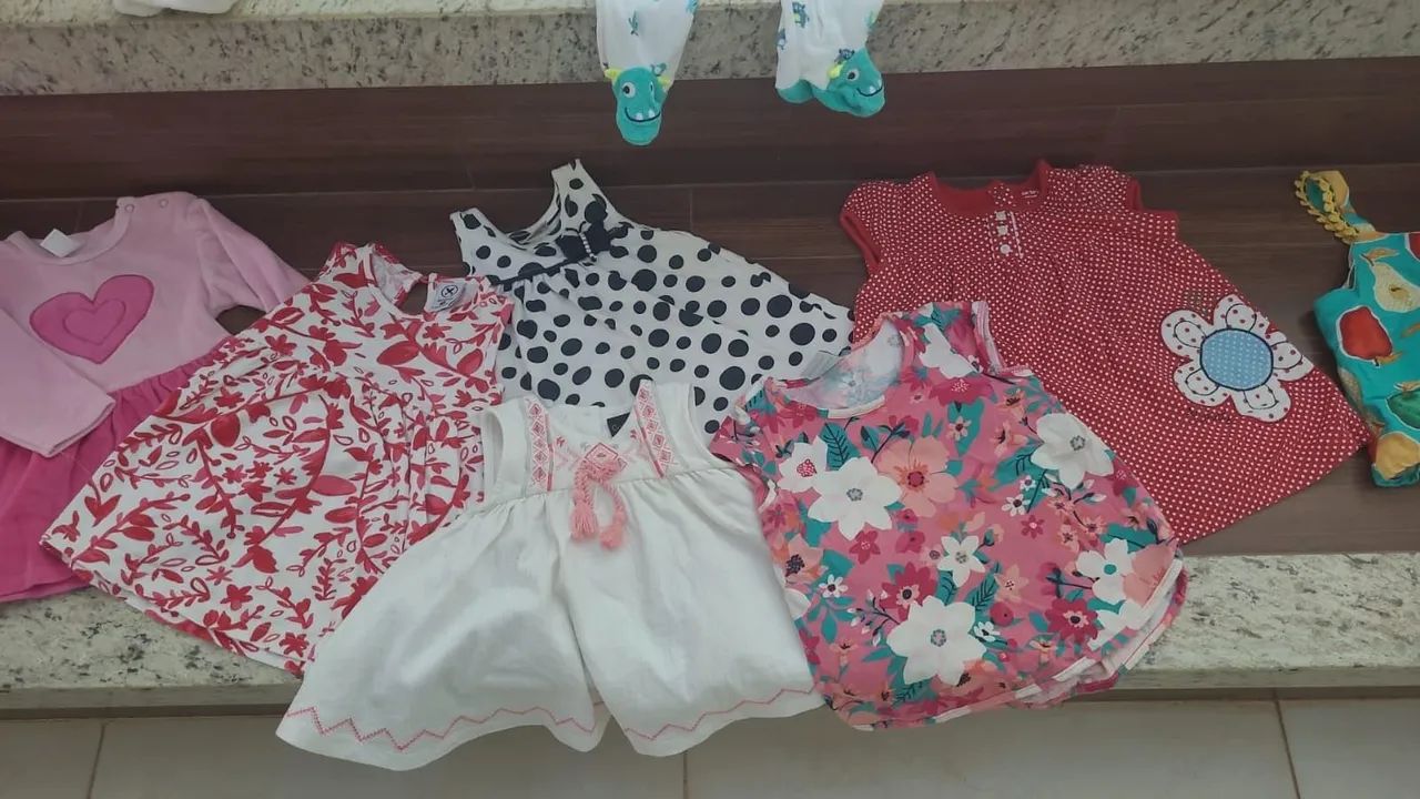 Roupa Infantil Importada Menina Roupas para Bebês Setor de