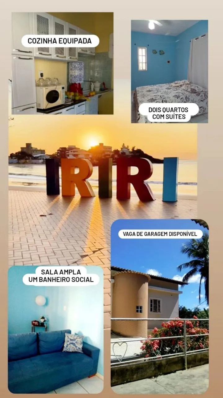 ALUGO CASA EM IRIRI PARA TEMPORADA, FDS E FERIADOS