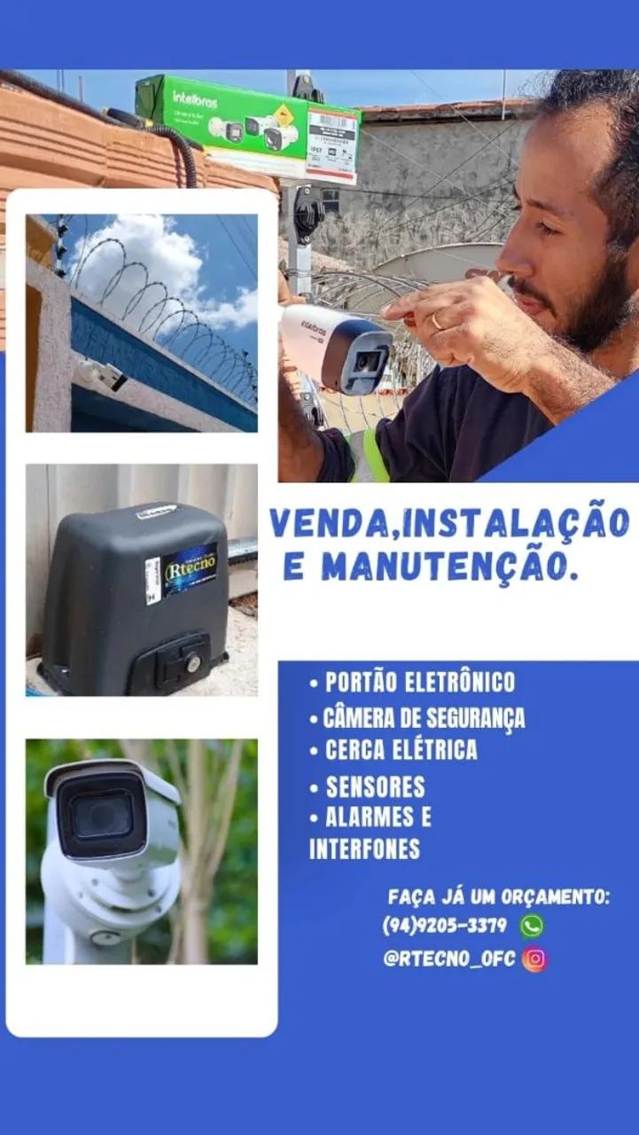 Motor de portão eletrônico garagem segurança eletrônica  - Foto 5