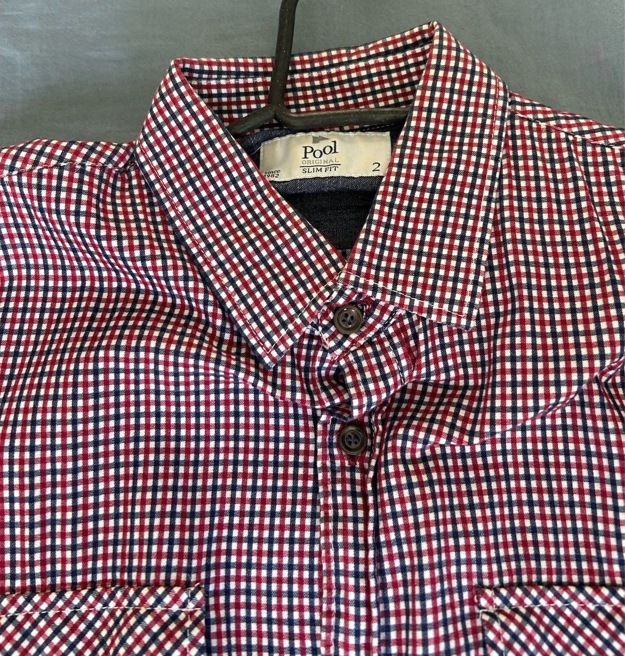 Camisa xadrez tamanho M