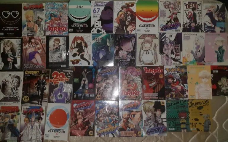 Mangás Originais em Ótimo Estado