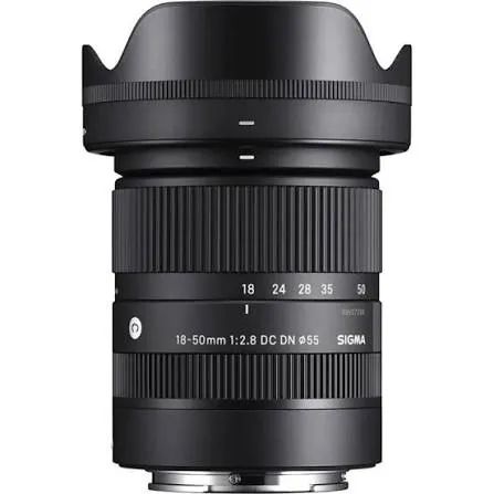 Lente Sigma 18-50mm f/2.8 DC DN Contemporânea para Sony E (Preta)
