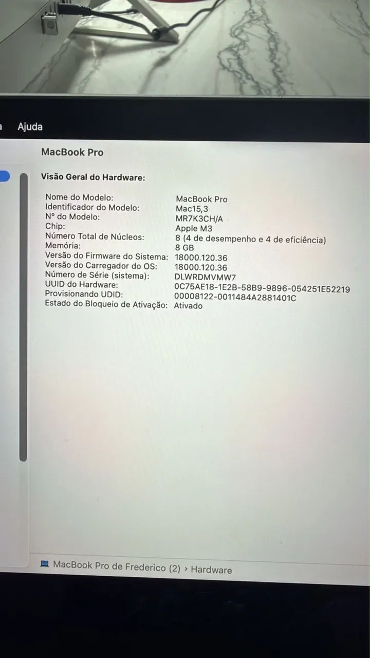 Macbook Pro 14 2024 8gb 1TB SSD + Mouse original Apple - Foto 3