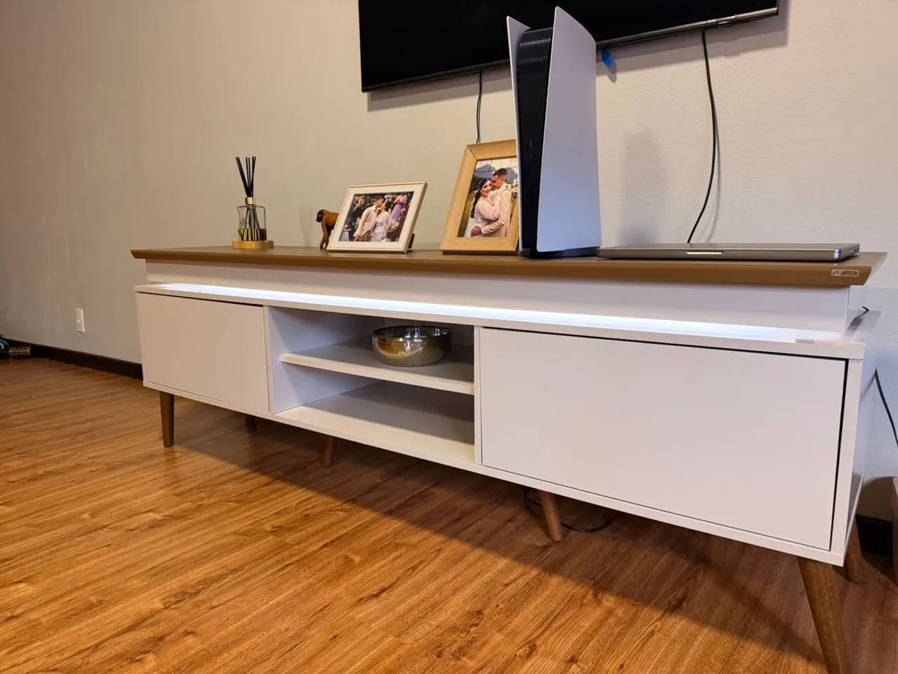 Rack branco com LED - Foto 2