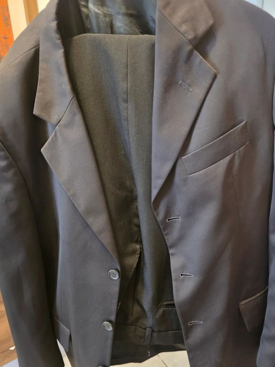 Ternos Preto e Azul Navy novo - Foto 3