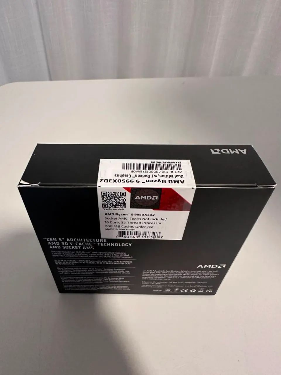 Processador AMD Ryzen 9 9950X3D2 - Foto 3