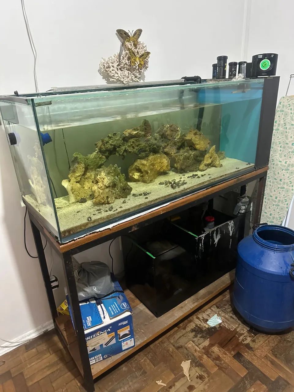 Aquário Marinho Completo 300L + Sump + Móvel + Equipamentos - Foto 5