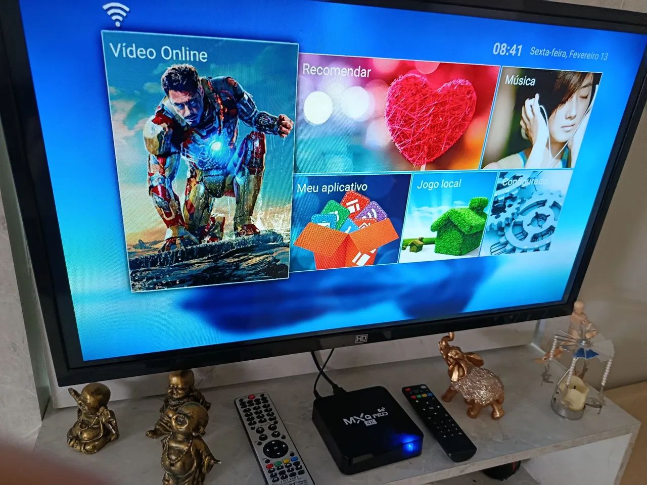 Smarttv HQ. 32 polegadas com controle + XBox - Foto 3