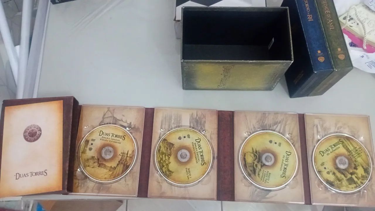 Box DVD Senhor dos Anéis Edição extendida. - Foto 3