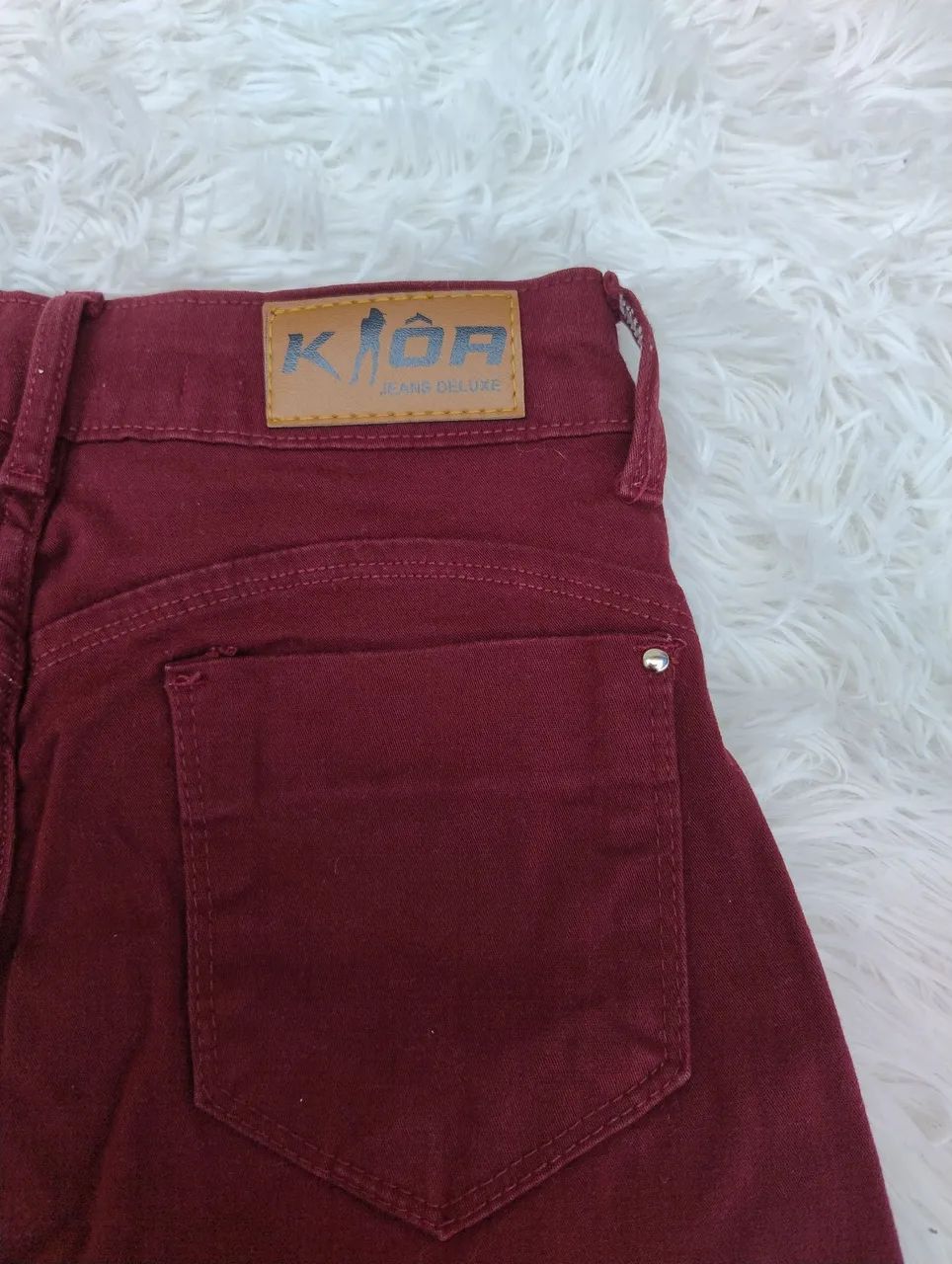 Calça Feminina Jeans Deluxe 38 - Foto 5