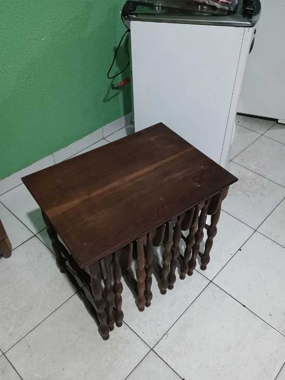 Mesa ninho antiga jacarandá  - Foto 3