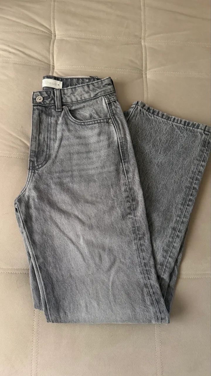 Calca jeans Zara tam36  - Foto 5