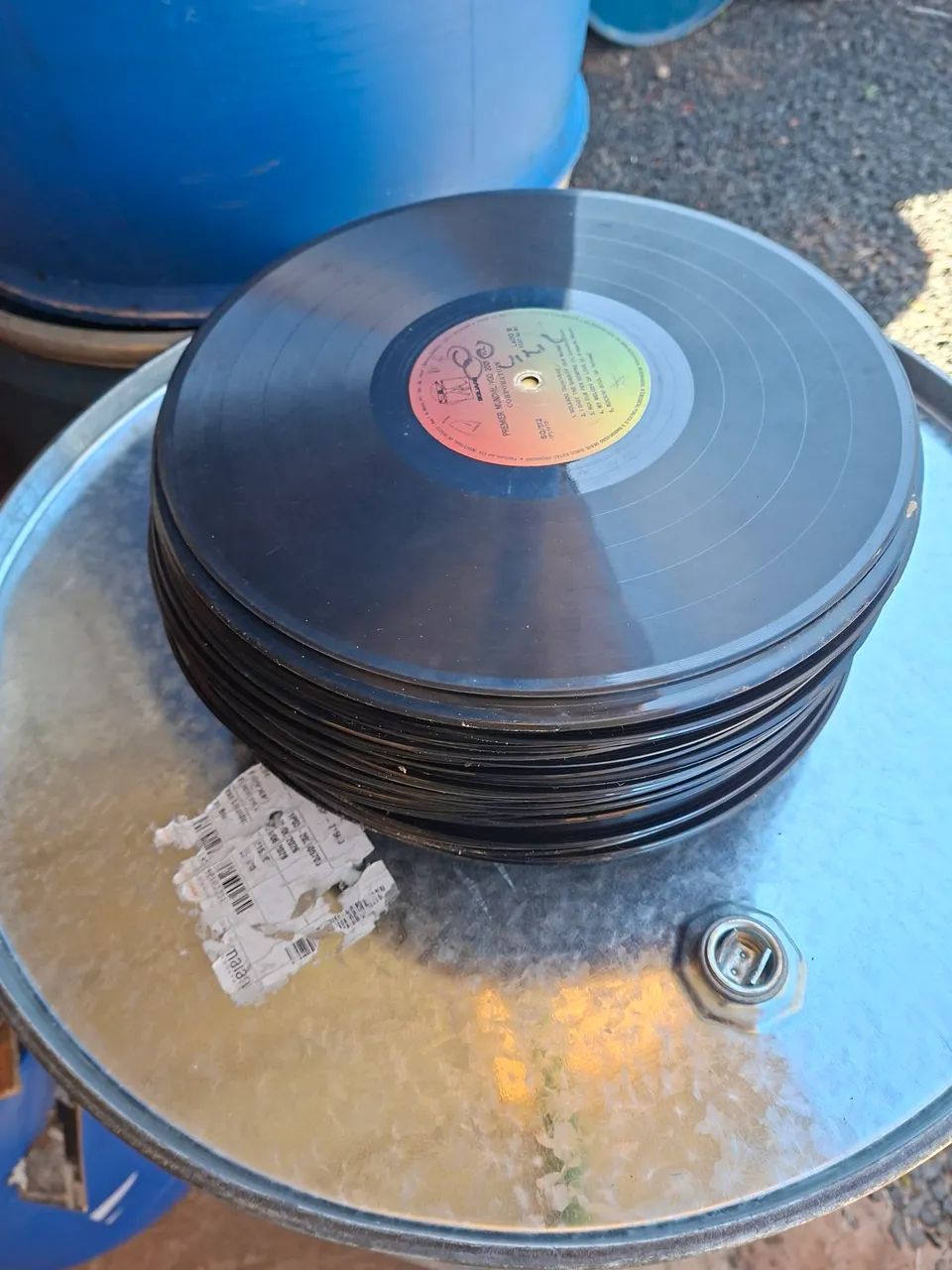 Lote de 80 vinil para artesanato 