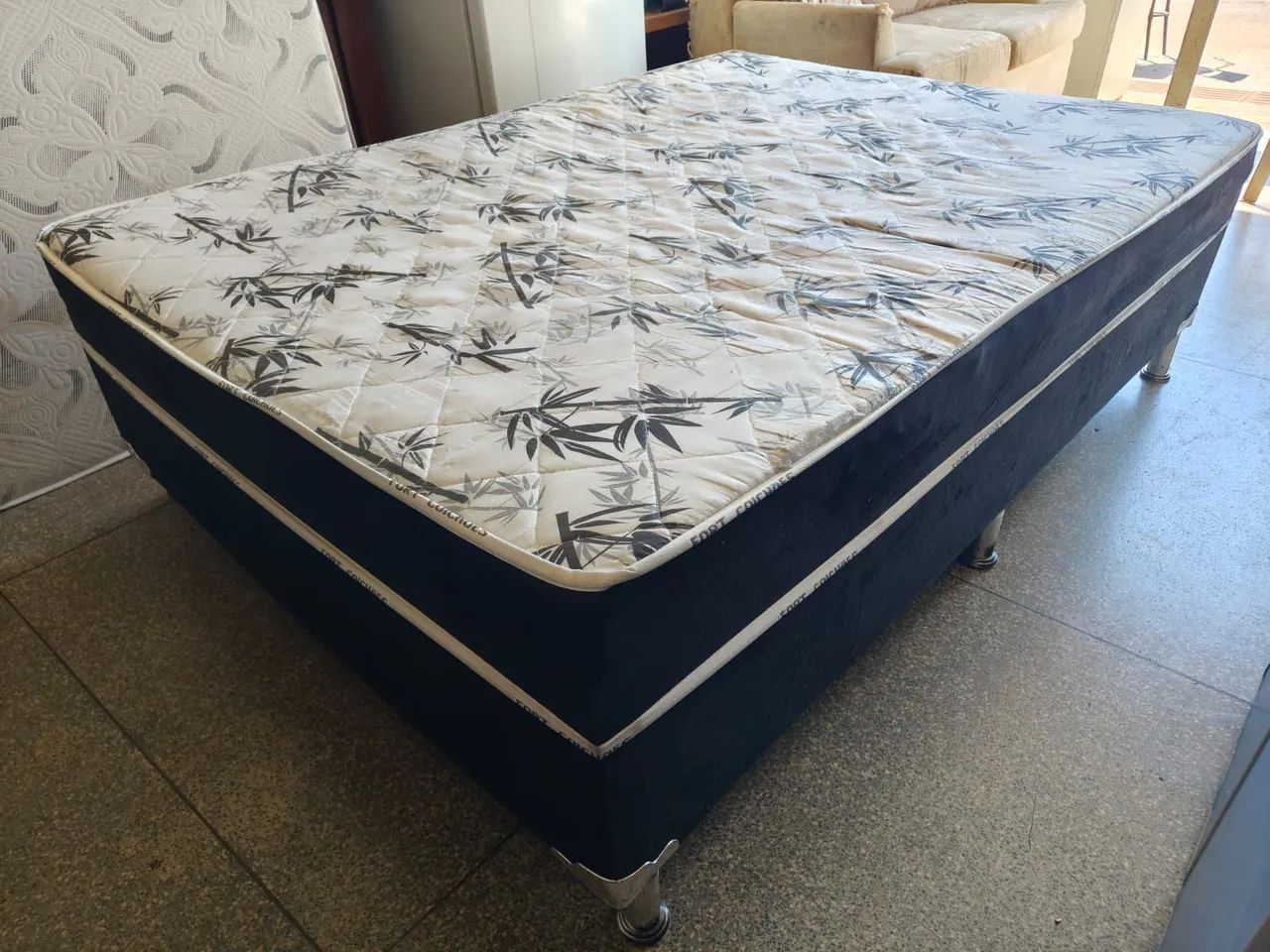 Cama box de casal de espuma  - Foto 4