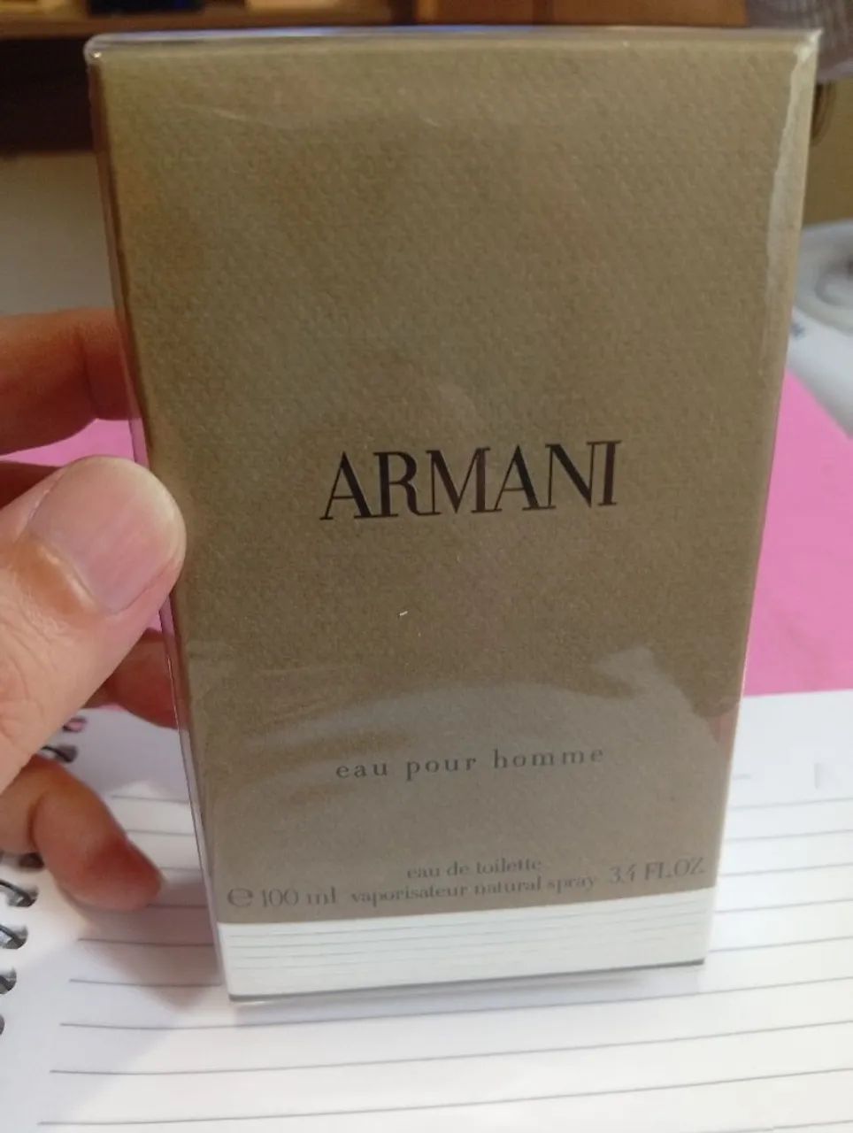 Perfume Giorgio Armani Eau Pour Homme 100ml  - Foto 2