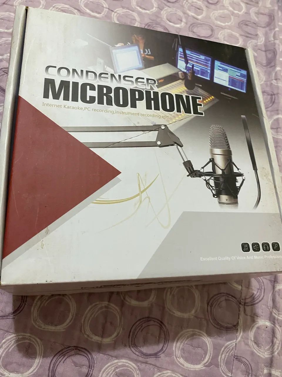 Microfone Condensador 