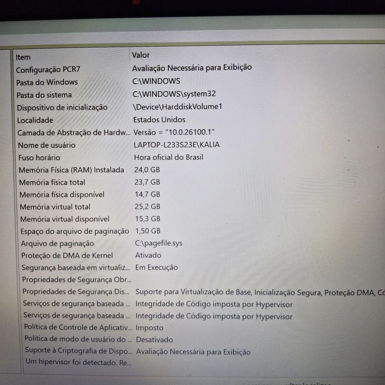 Notebook Asus importado