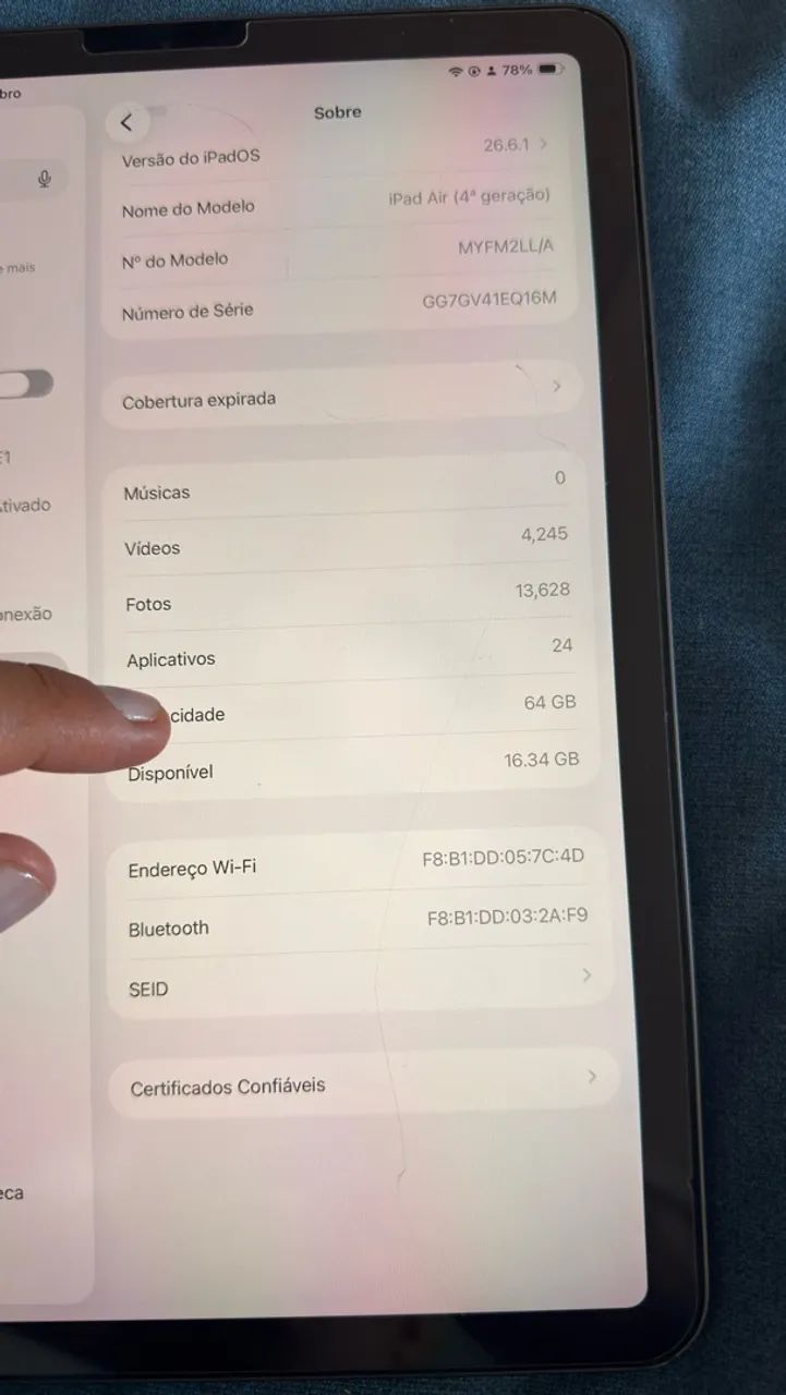 iPad Air 4º geração  - Foto 4