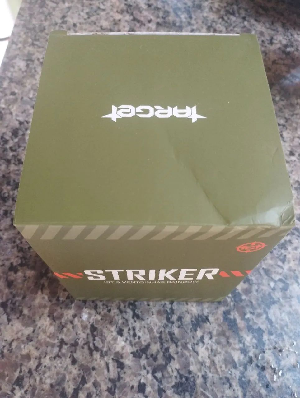 Kit 5 ventoinhas TGT Striker Rainbow
