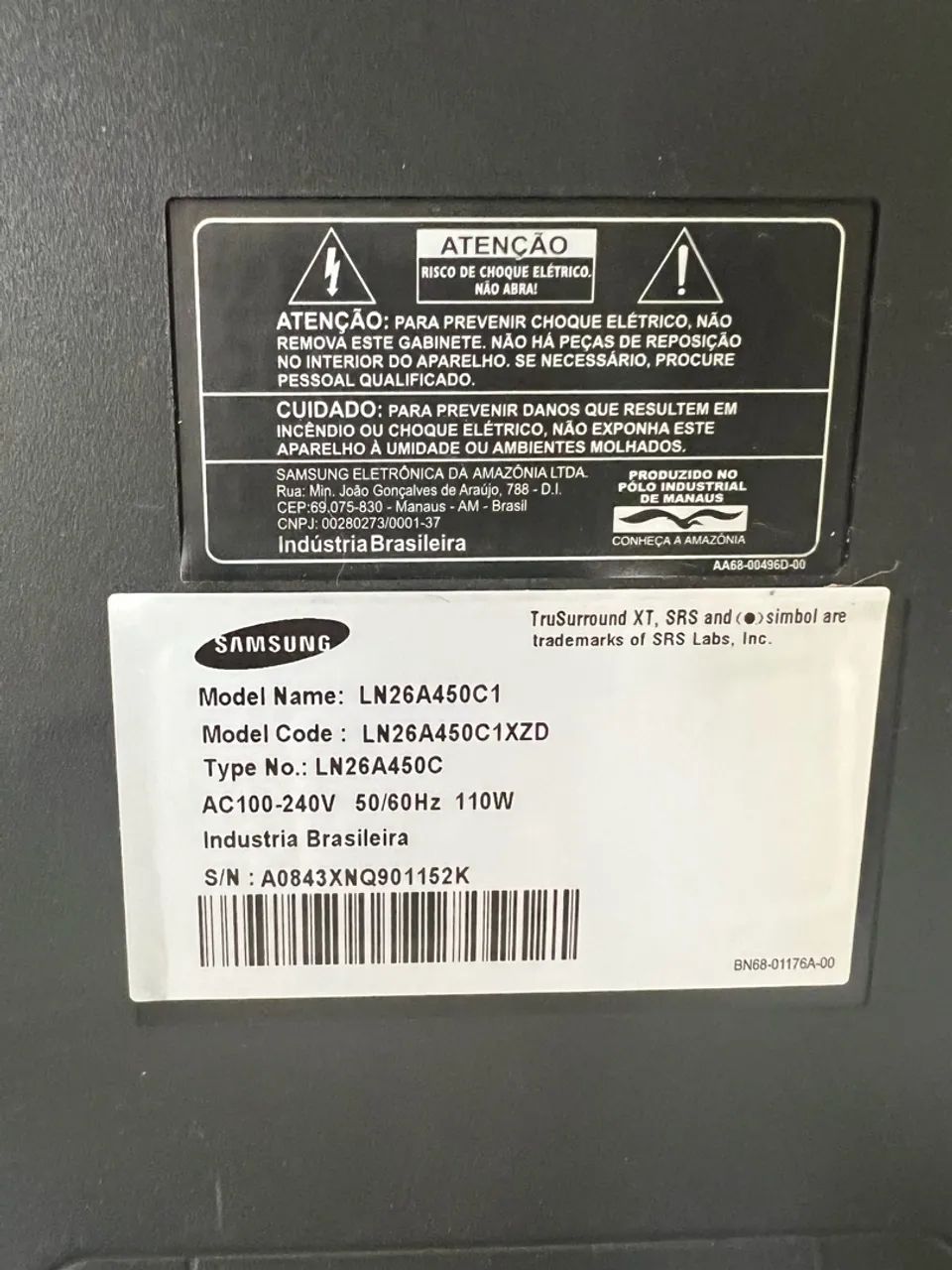 TV Samsung 26" LCD HD - Com 3 Entradas HDMI - Foto 5