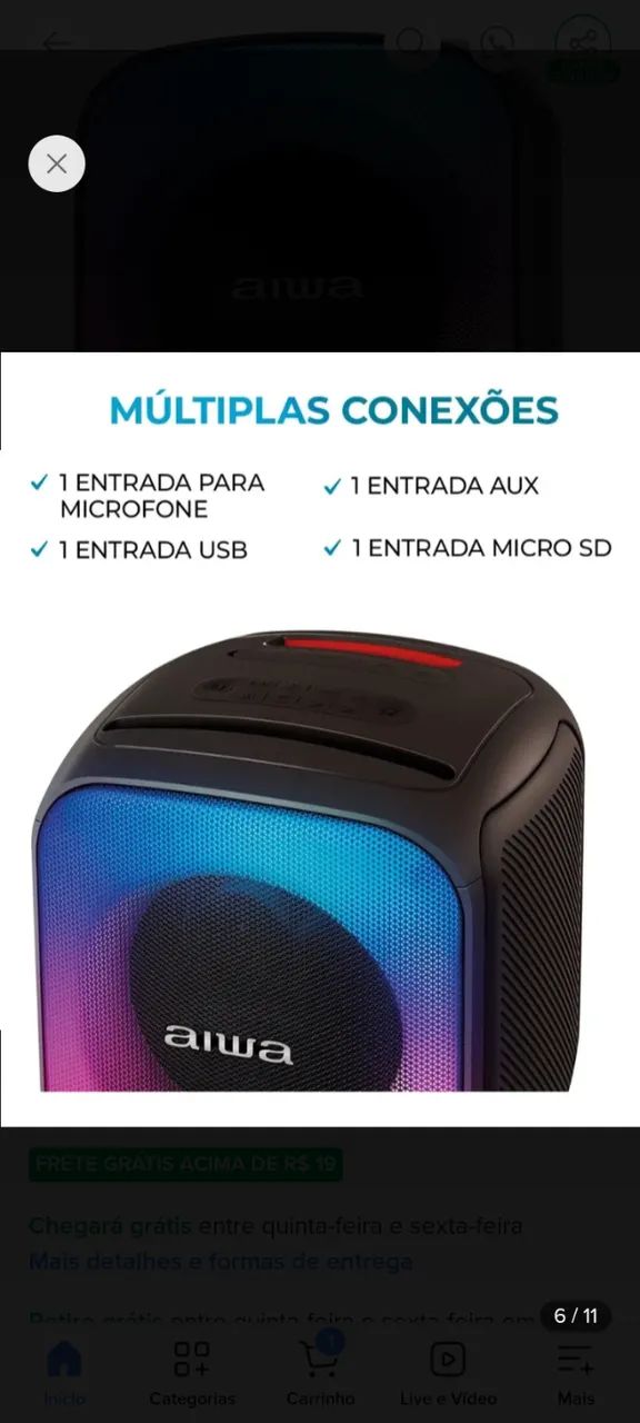 Caixa de som  - Foto 5