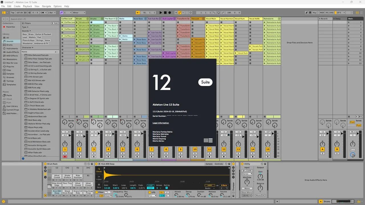 Ableton Live Suite 12 - Equipamentos e Acessórios de Som - Centro