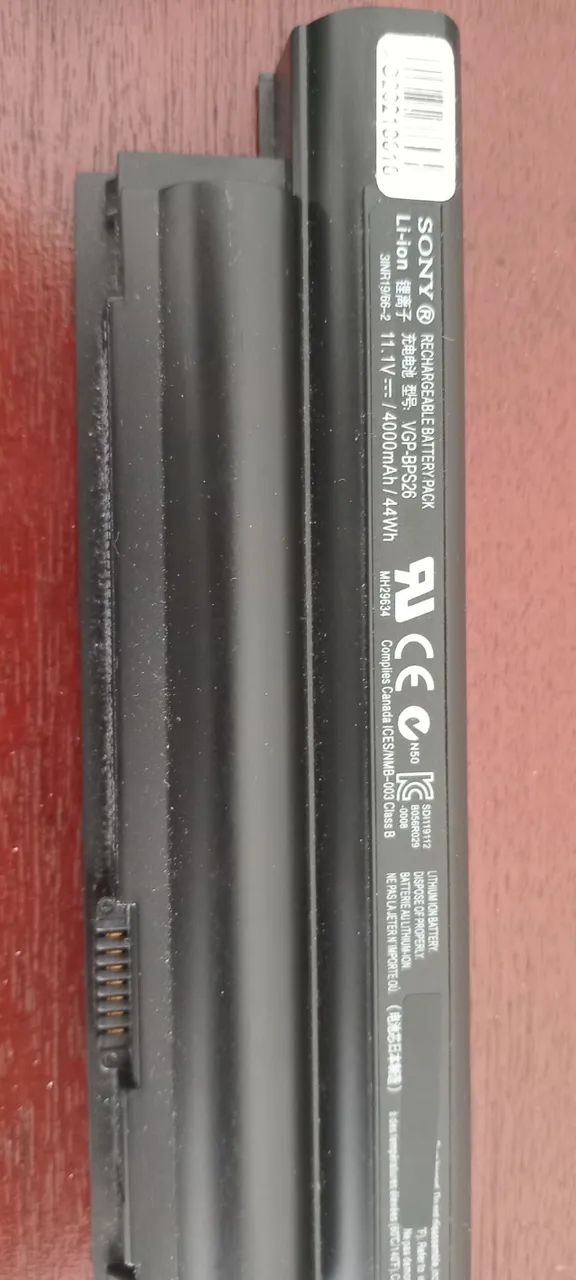 Bateria Notebook Sony Vaio!!  Nova!! - Foto 3