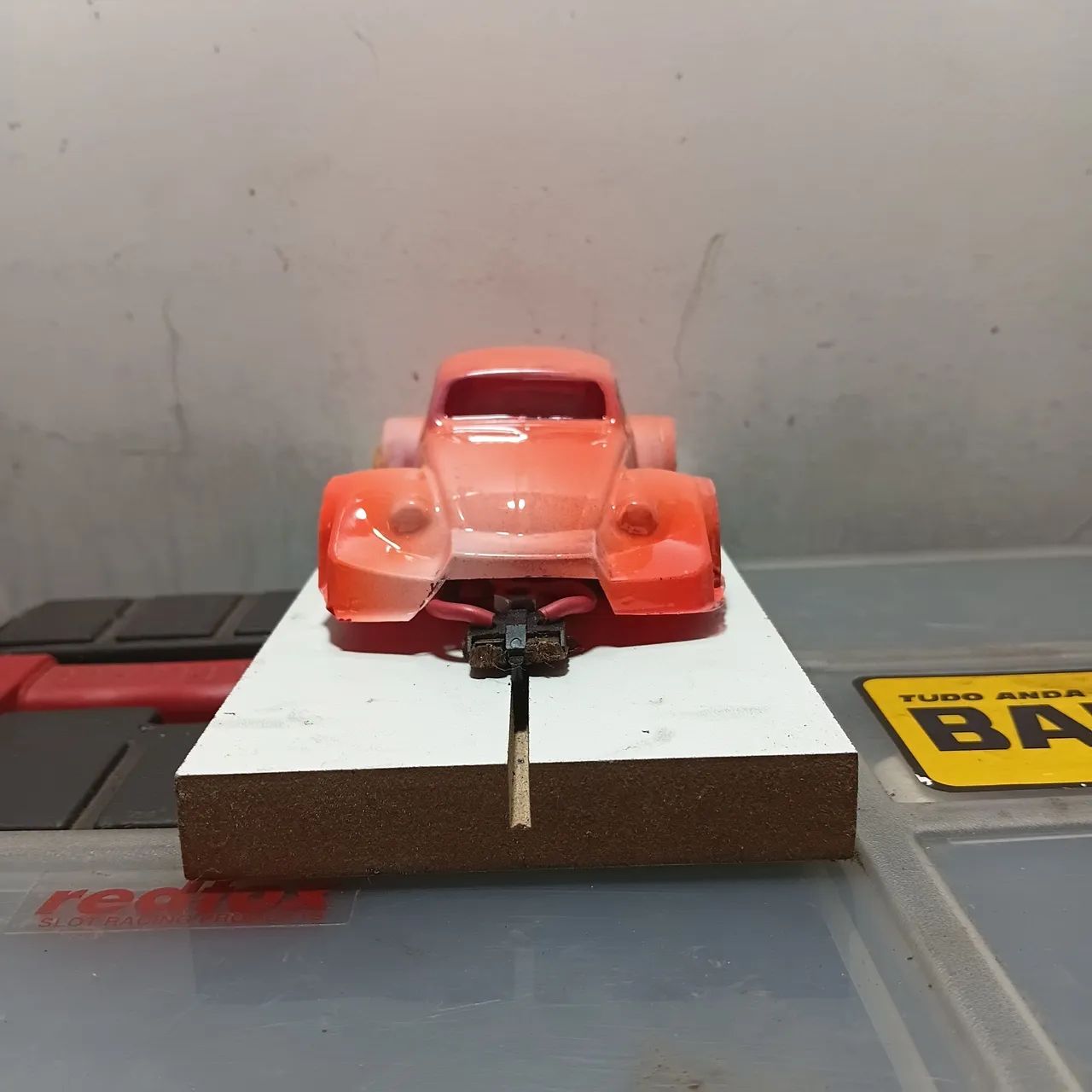 Autorama carro antigo com motor novo - Foto 4